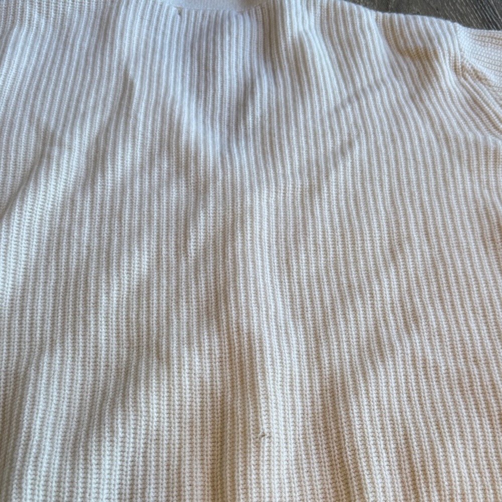Quince Cream Cardigan Cashmere Sweater 0205 - Picture 6 of 7